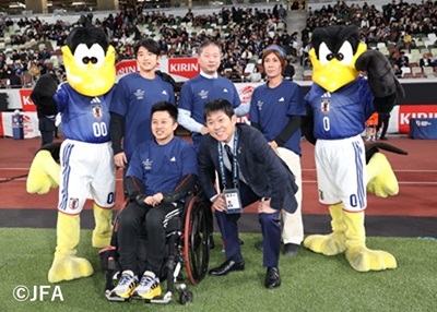 JFAインクルーシブプログラム参加者の皆さまの写真