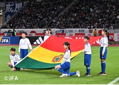 ナショナルフラッグベアラー参加者の皆さまの写真