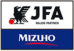 JFA×みずほロゴ