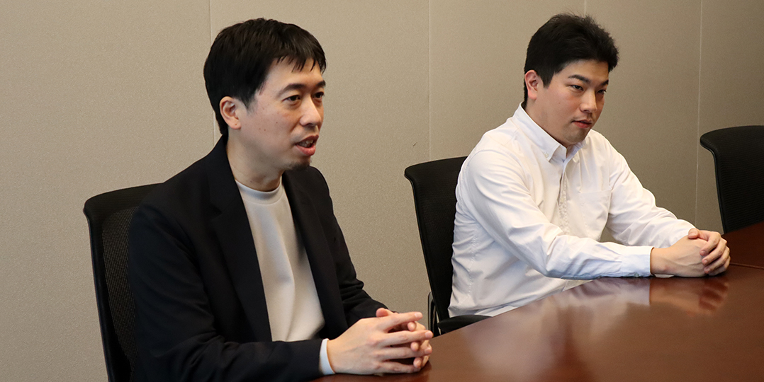 左から勘田 裕一氏、岡本 和樹氏（IST社）