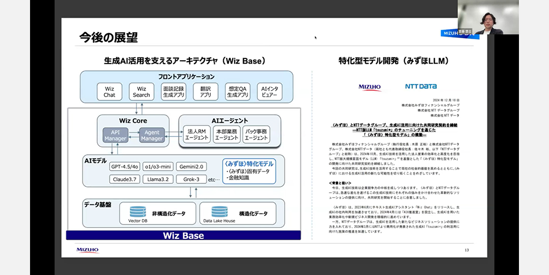 独自のLLM開発にも挑戦。〈みずほ〉が取り組む生成AIのこれから。