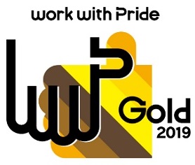 PRIDE指標「ゴールド」のロゴ