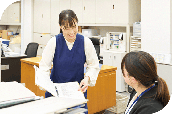 総務オンリーから一変。多能化で後方も