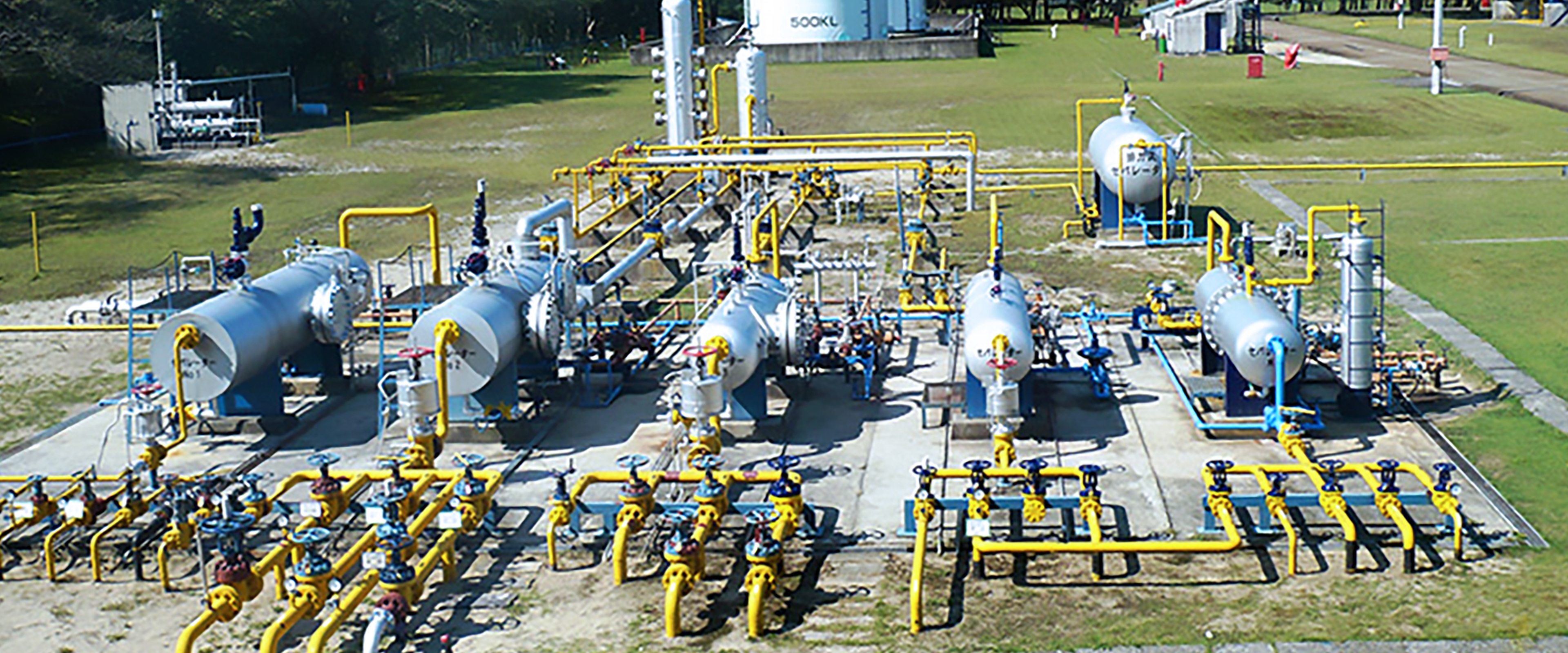 イメージ画像2：JX石油開発が新潟県胎内市において保有・運営する中条油業所